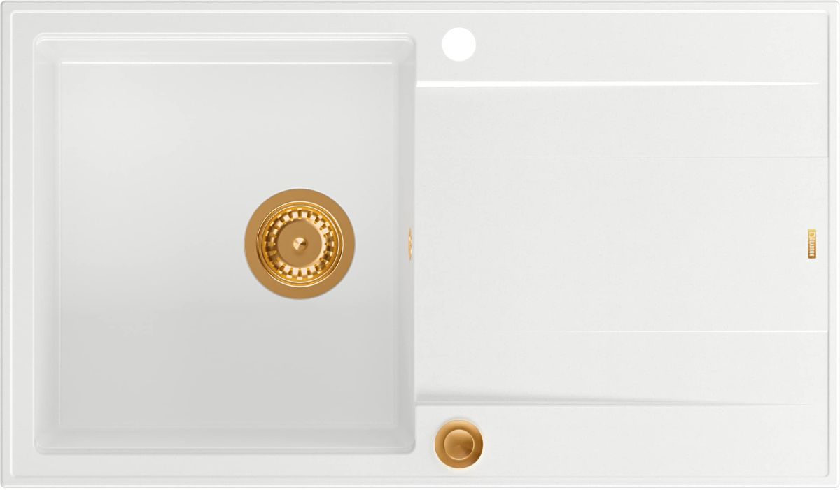 Quadron Evan fregadero graniteq 86x50 cm blanco HCQE8650U1_PVDC1_P2O