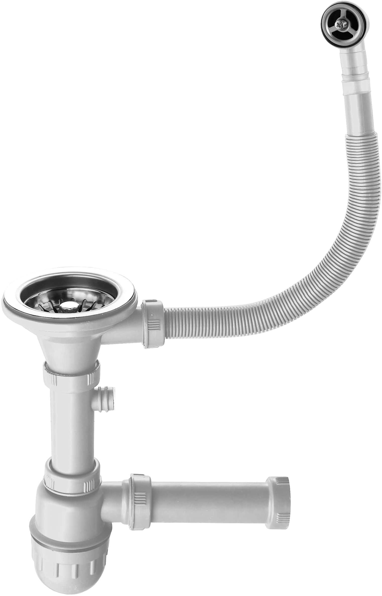 Quadron syfon zlewozmywakowy stalowy 11GR1-P2A-RE