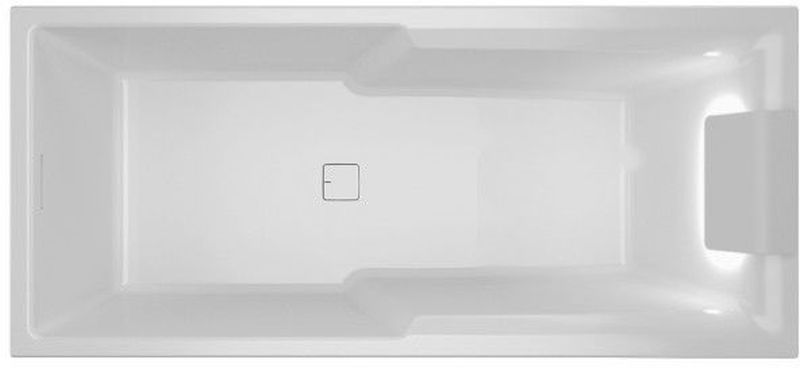 Riho Still Shower LED bañera rectangular 180x80 cm blanco B103003005