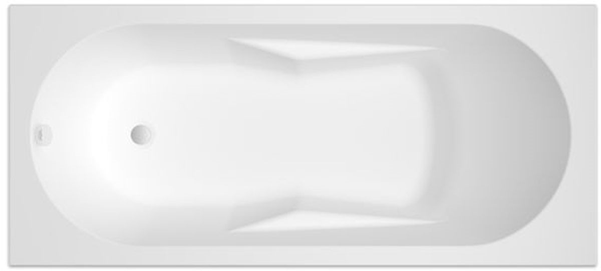 Riho Lazy bañera rectangular 170x75 cm blanco B078001005