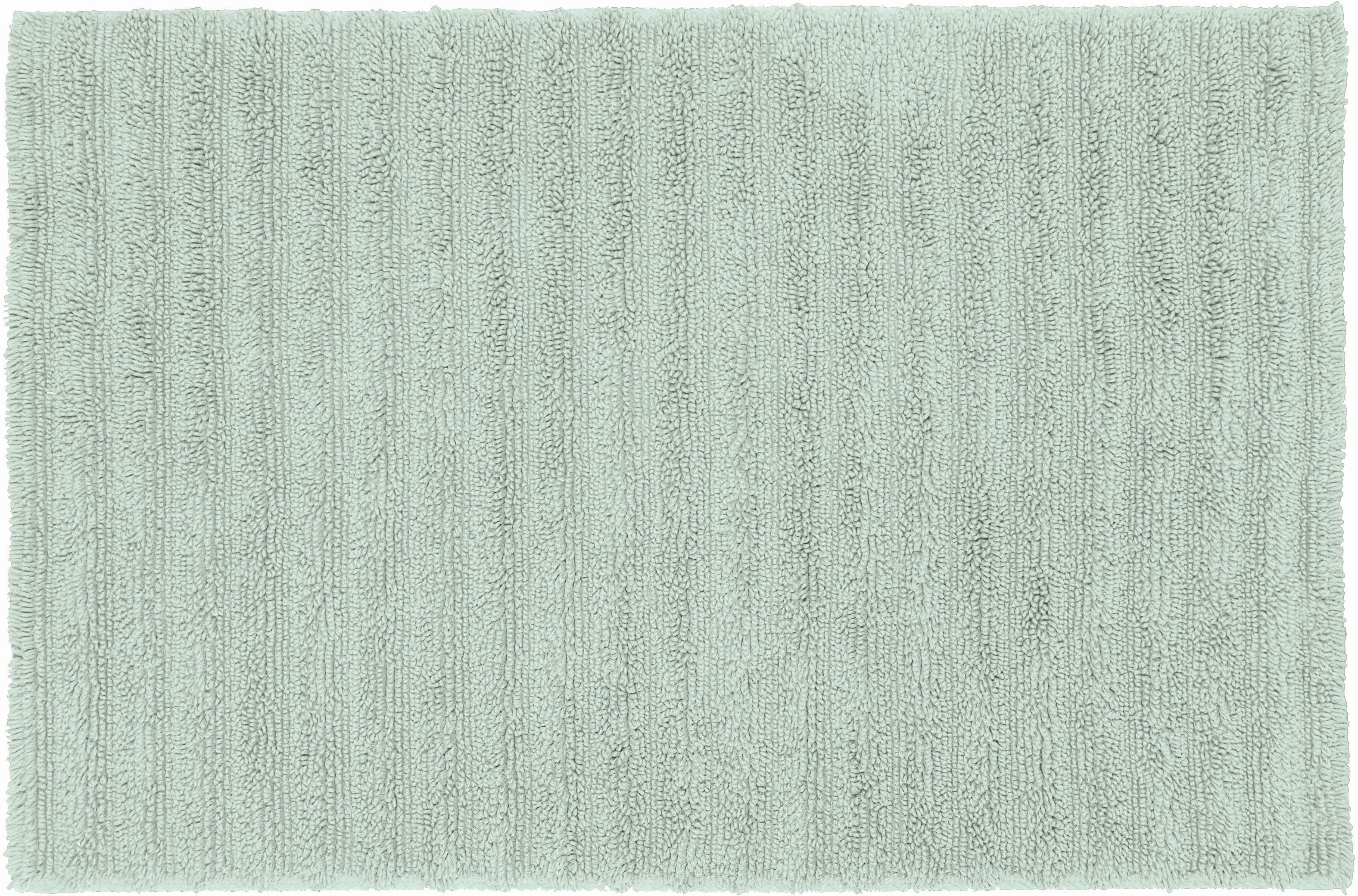 Kleine Wolke Yara alfombrilla para baño 60x50 cm rectangular verde 9156685433