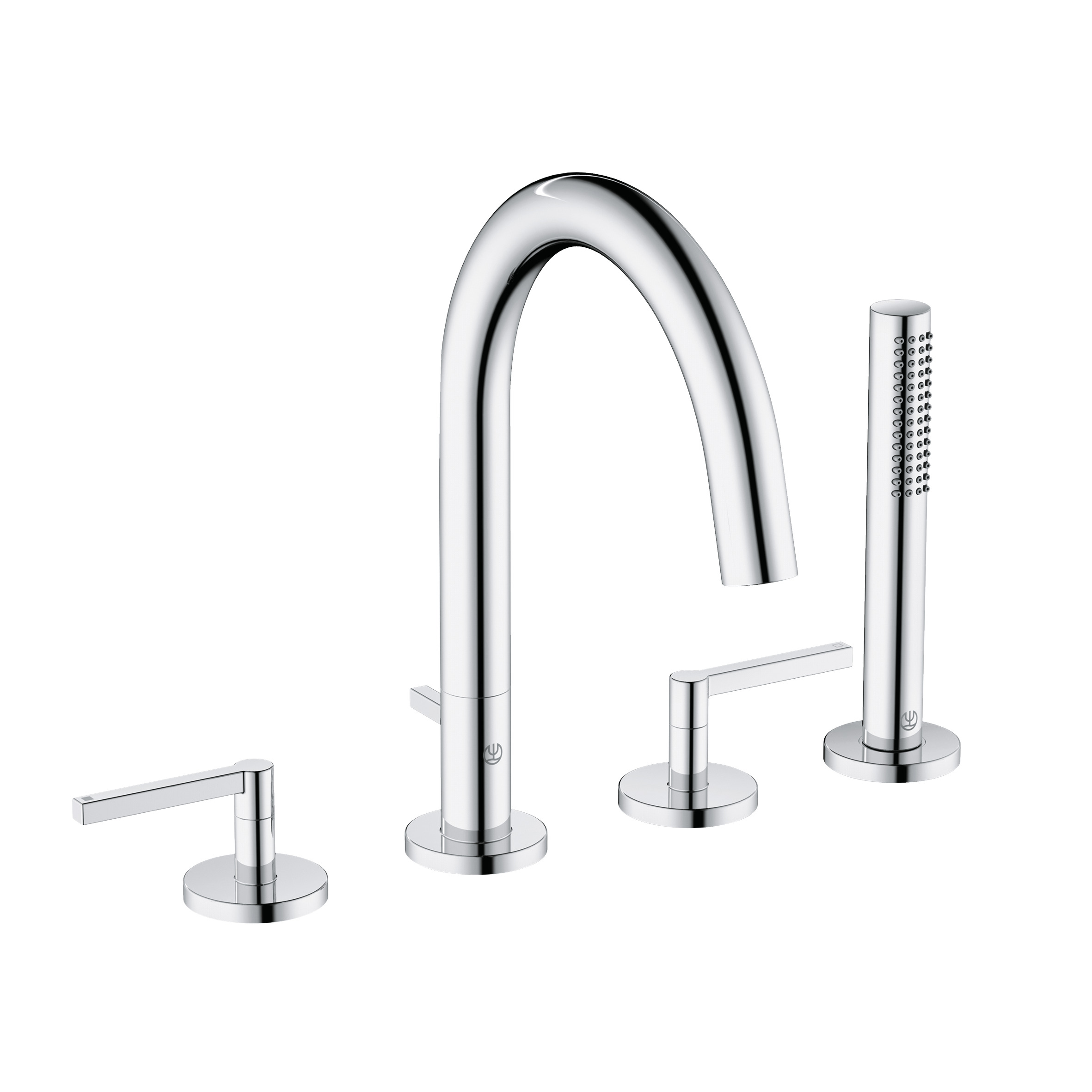 Kludi Nova Fonte grifo de bañera y ducha en bañera cromo 204250515