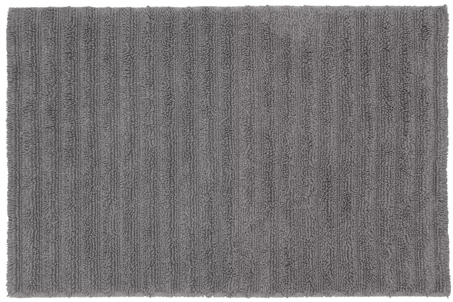 Kleine Wolke Yara alfombrilla para baño 100x60 cm rectangular gris 9156905360