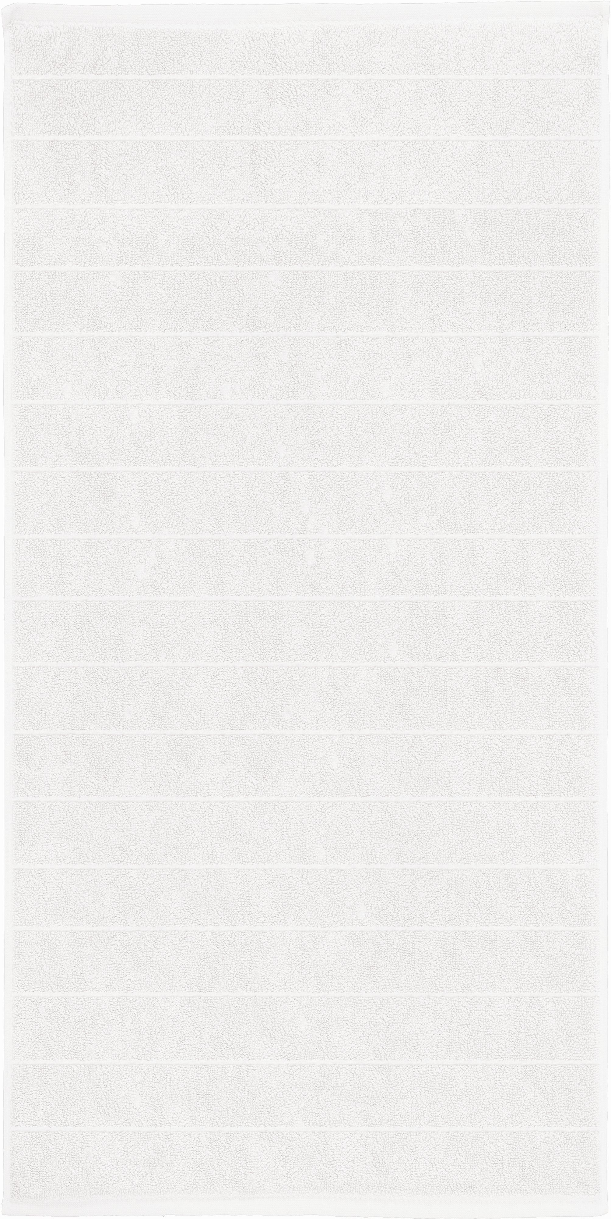 Kleine Wolke VIA toalla 140x70 cm algodón blanco 3033114226