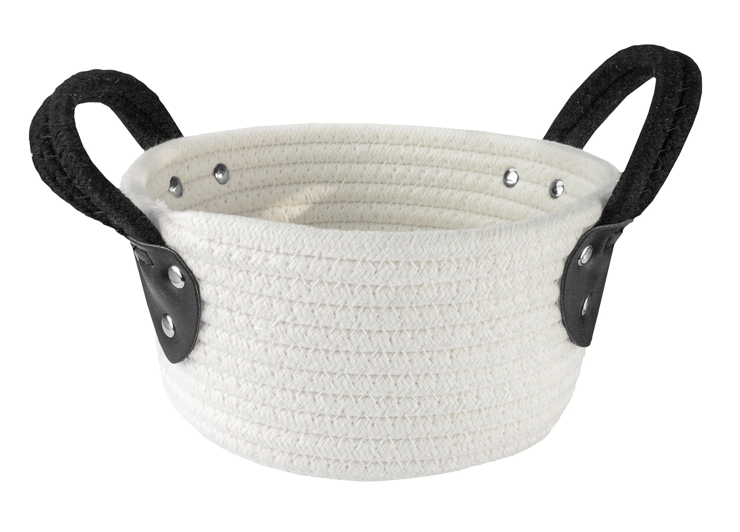 Kleine Wolke Patch cesta de baño blanco-negro 8649926059