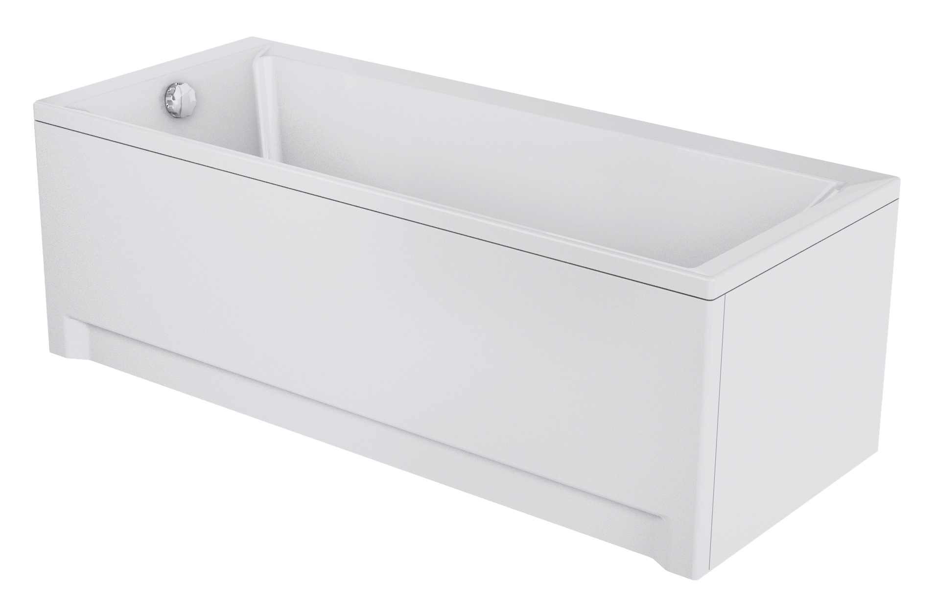 Cersanit Balinea bañera rectangular 170x70 cm blanco S301-144