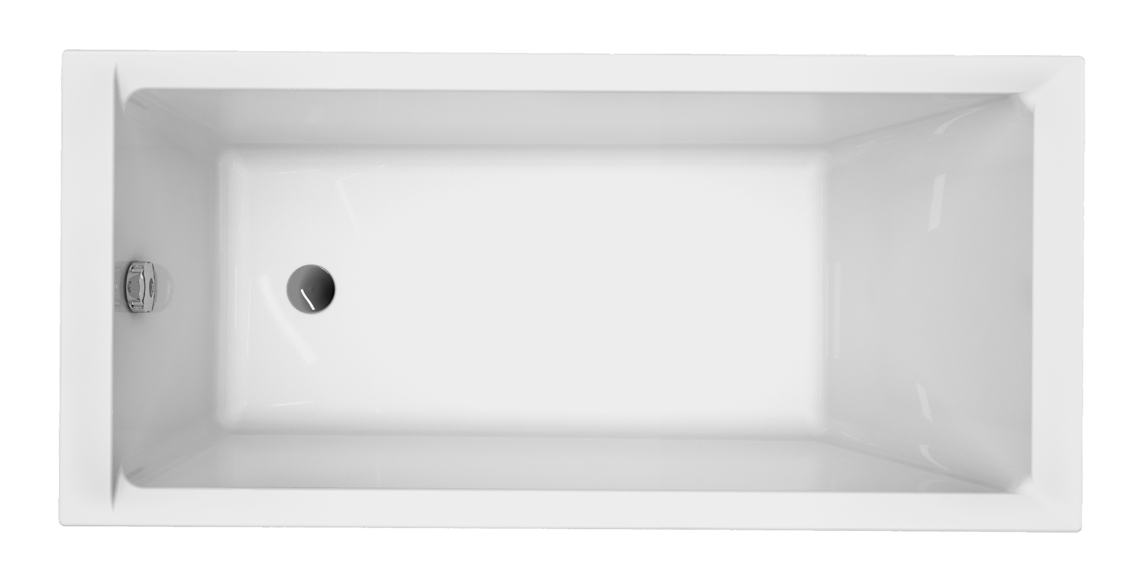 Cersanit Balinea bañera rectangular 150x70 cm blanco S301-142