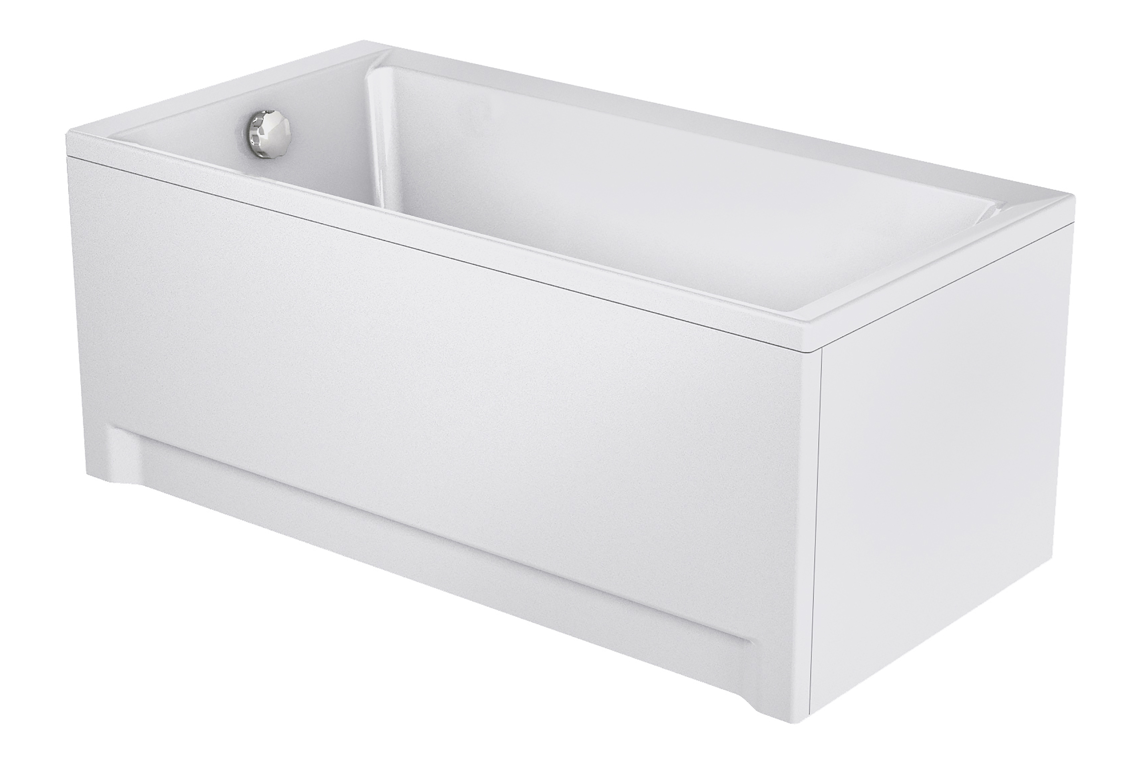Cersanit Balinea bañera rectangular 140x70 cm blanco S301-141