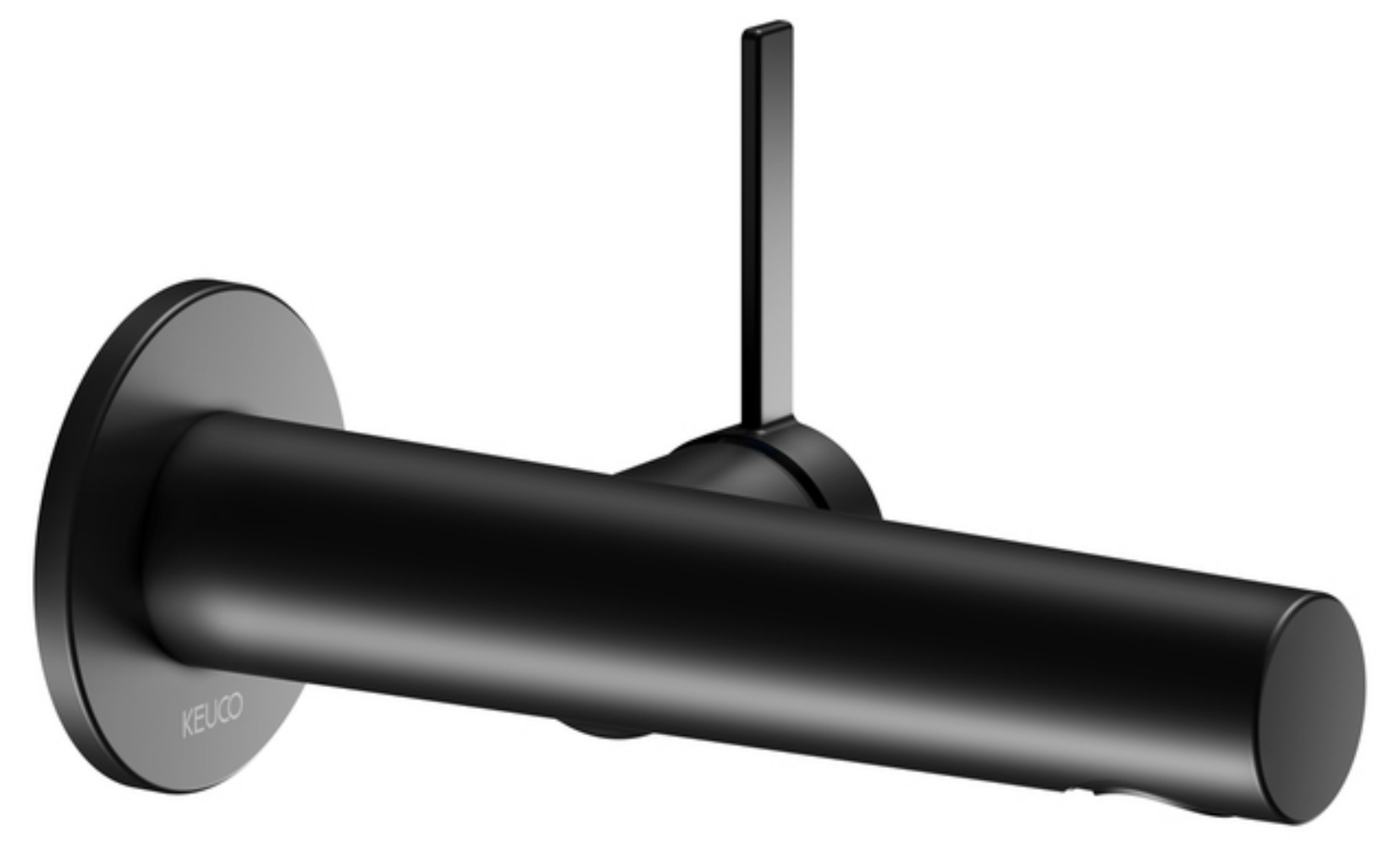 Keuco IXMO Pure grifo para lavabo empotrado negro 59516370101