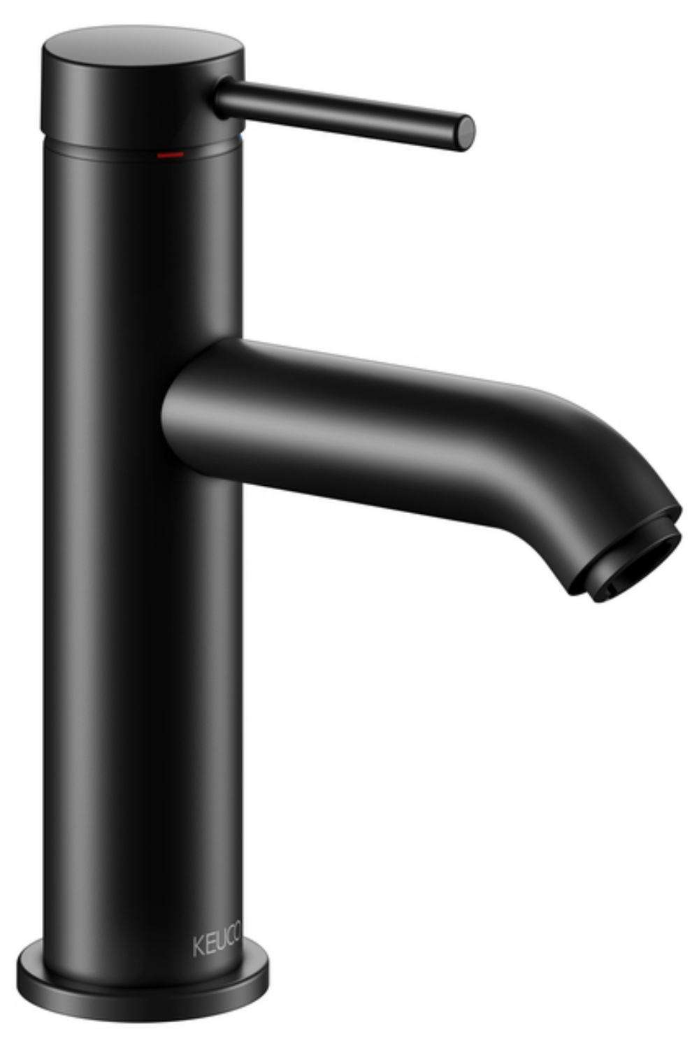 Keuco IXMO Soft grifo para lavabo de pie negro 59502372100