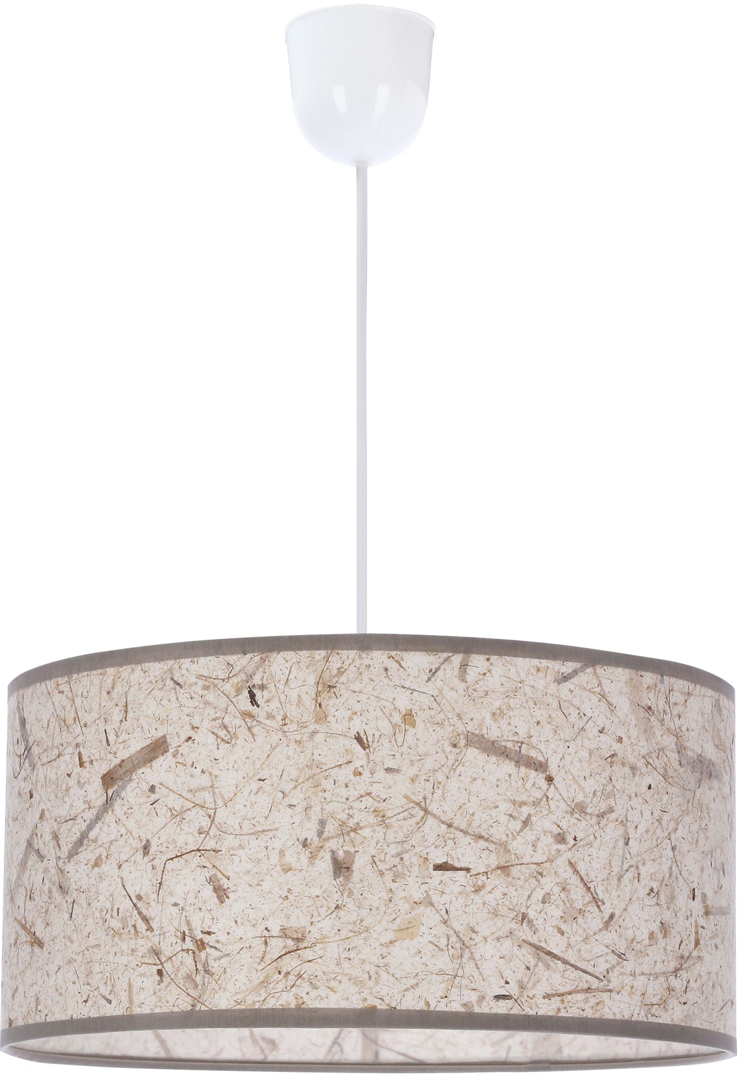 Candellux Papirus lámpara colgante 1x60 W blanco-beige 31-17956