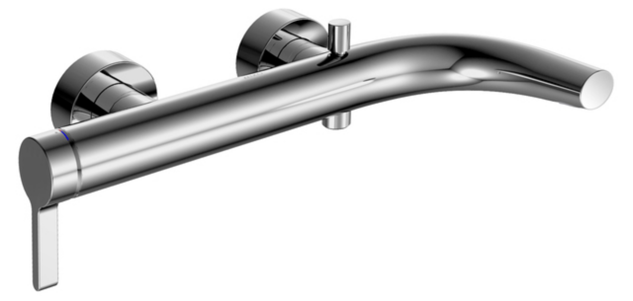 Keuco Edition 400 grifo de bañera y ducha a pared cromo 51520010100