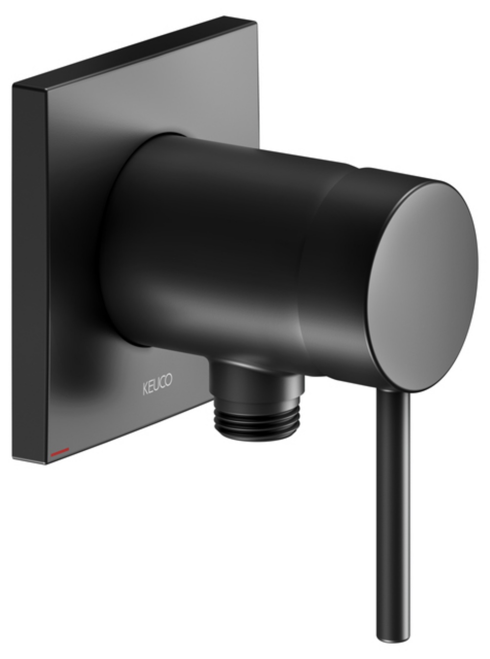 Keuco IXMO Soft grifo para ducha empotrado negro 59552370202