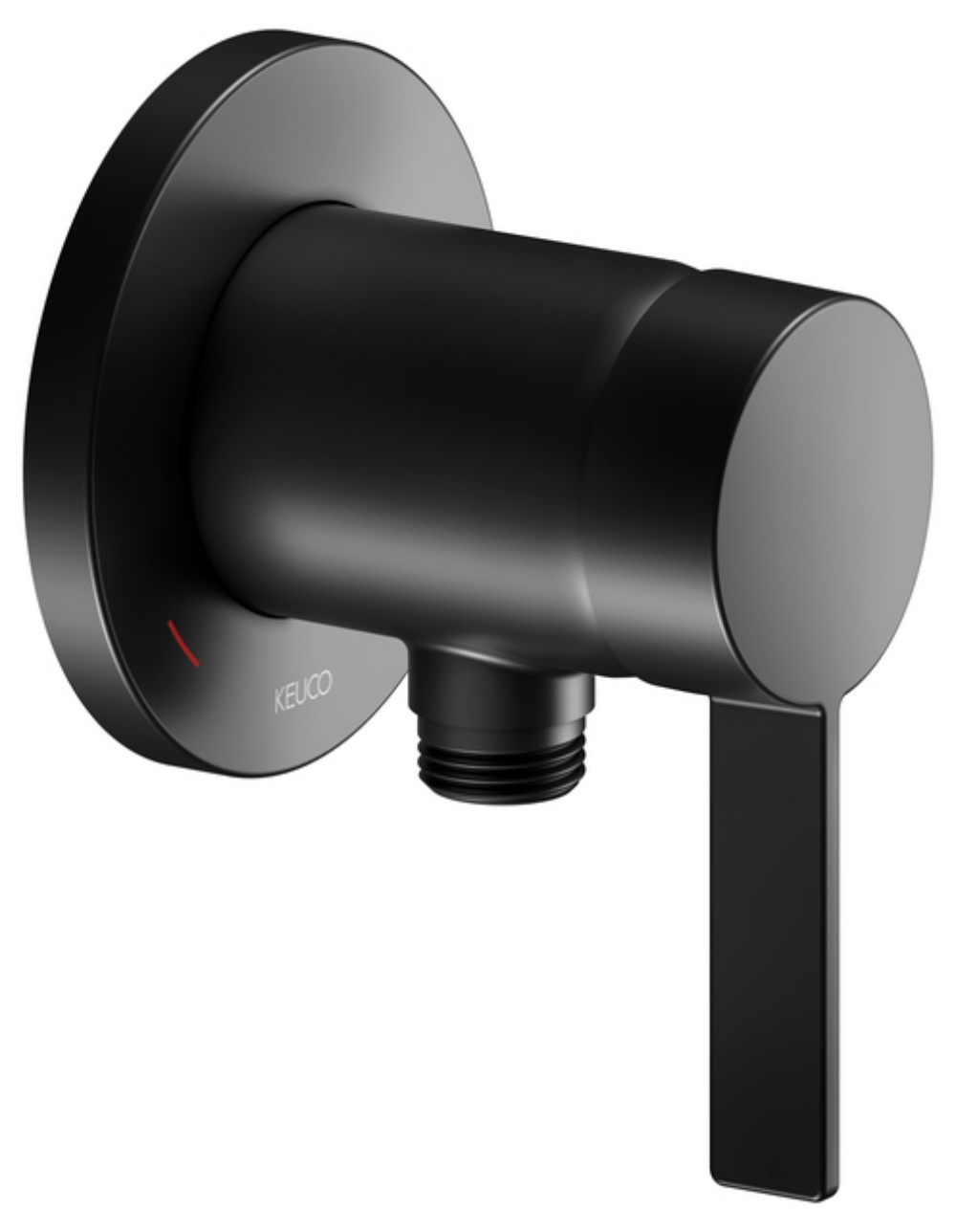 Keuco IXMO Pure grifo para ducha empotrado negro 59552379501