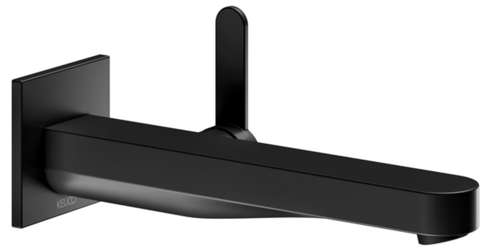 Keuco IXMO Flat grifo para lavabo empotrado negro 59516371302