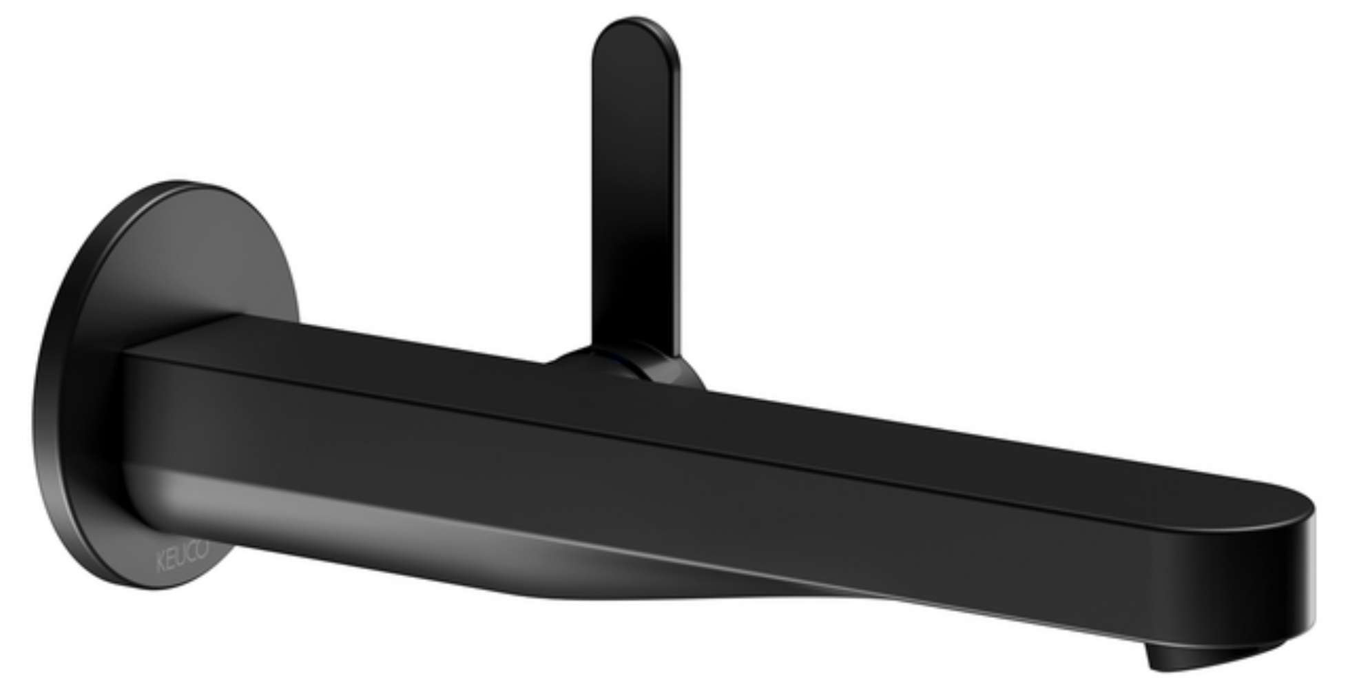 Keuco IXMO Flat grifo para lavabo empotrado negro 59516371301