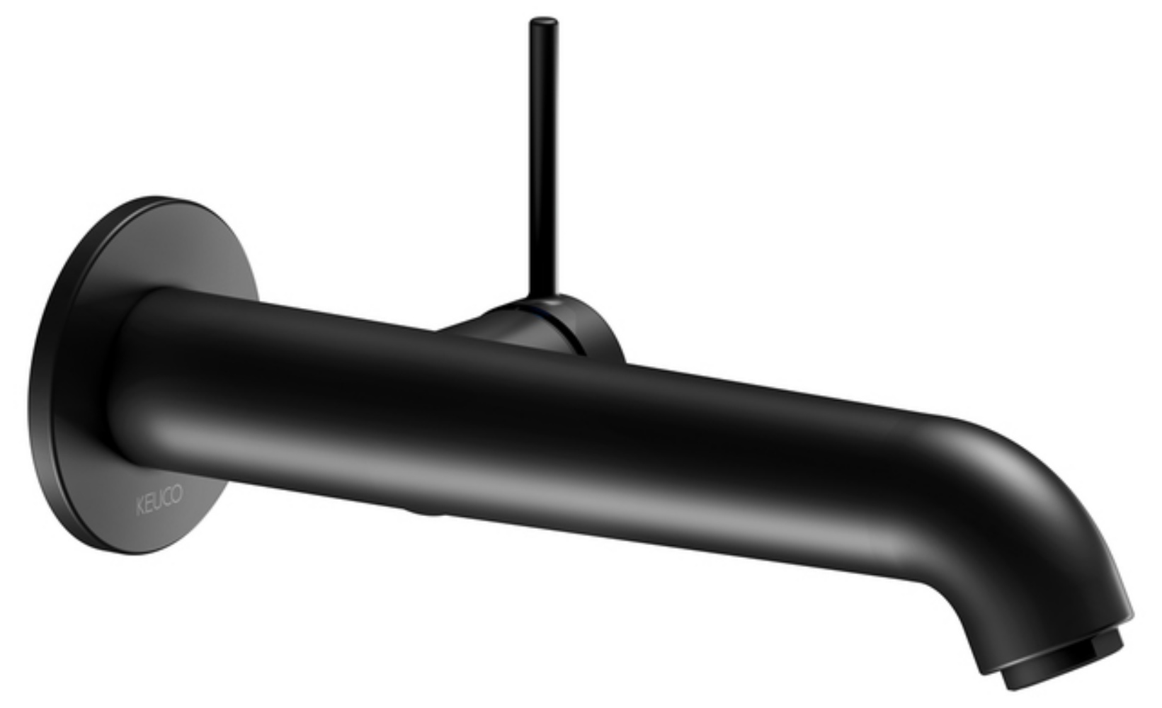 Keuco IXMO Soft grifo para lavabo empotrado negro 59516371201