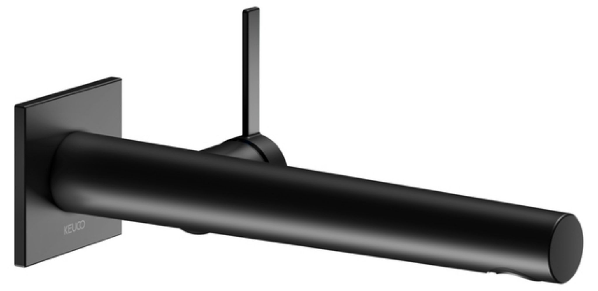 Keuco IXMO Pure grifo para lavabo empotrado negro 59516372102