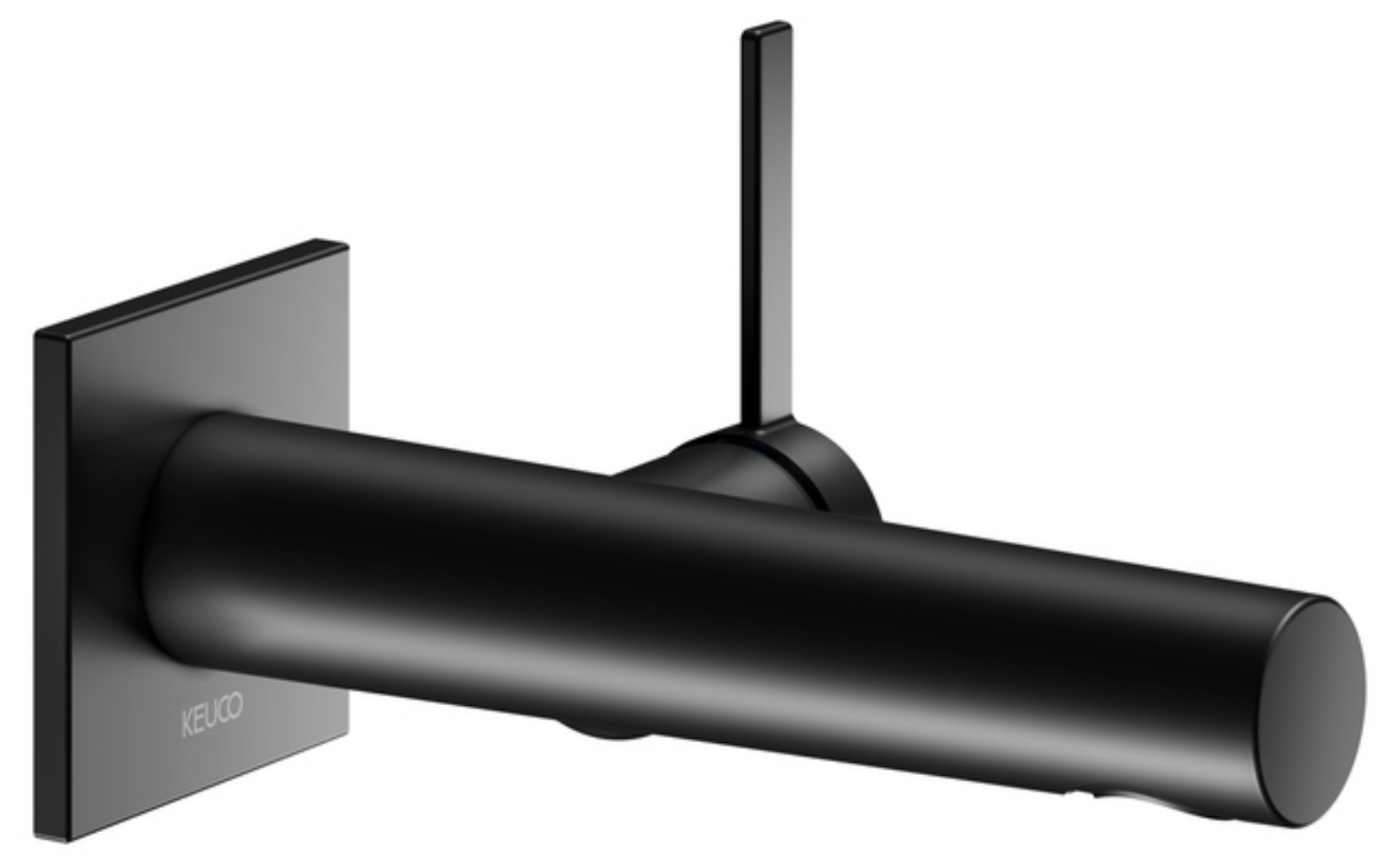Keuco IXMO Pure grifo para lavabo empotrado negro 59516370102