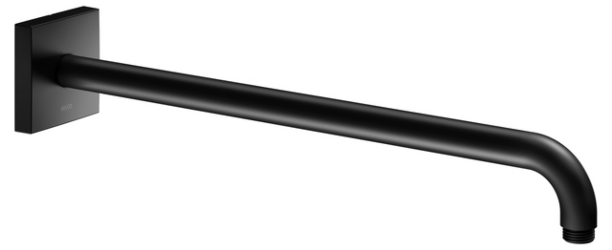 Keuco brazo a pared negro 53088370402