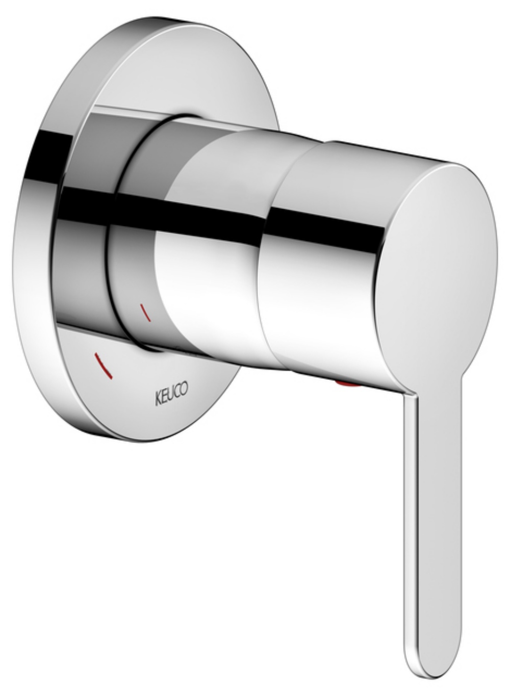 Keuco IXMO Flat grifo para ducha empotrado cromo 59551010301