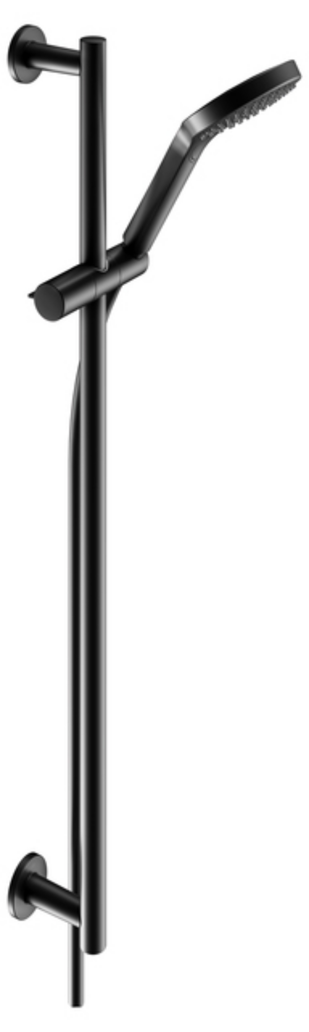 Keuco conjunto de ducha a pared negro 59587370801