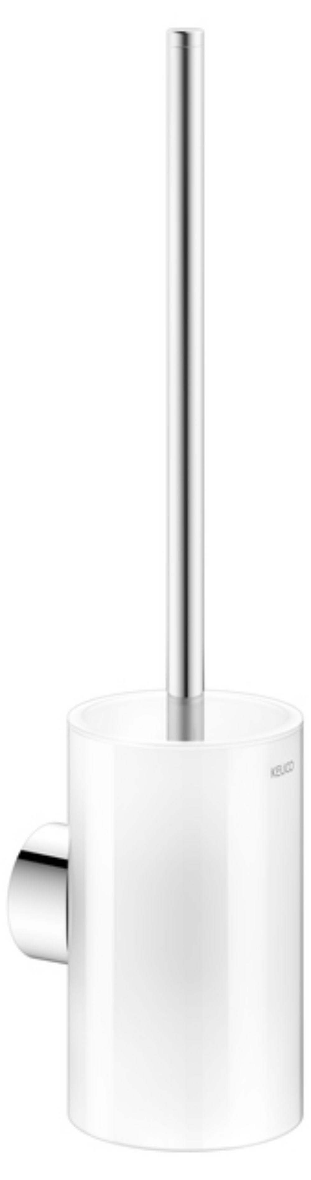 Keuco Reva escobilla de baño pegado cromo-cristal 12864019000