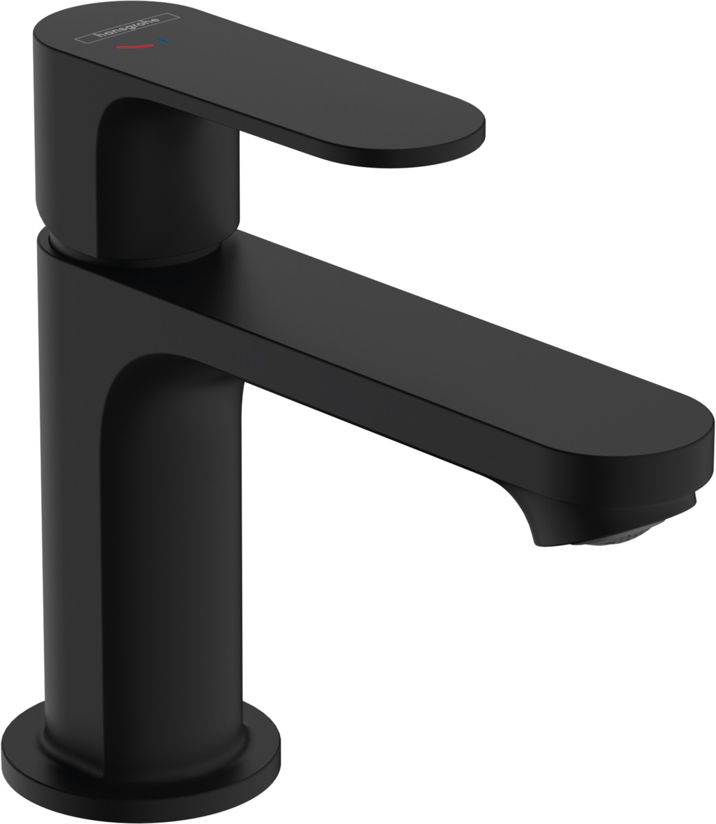 Hansgrohe Rebris S grifo para lavabo de pie negro 72584670
