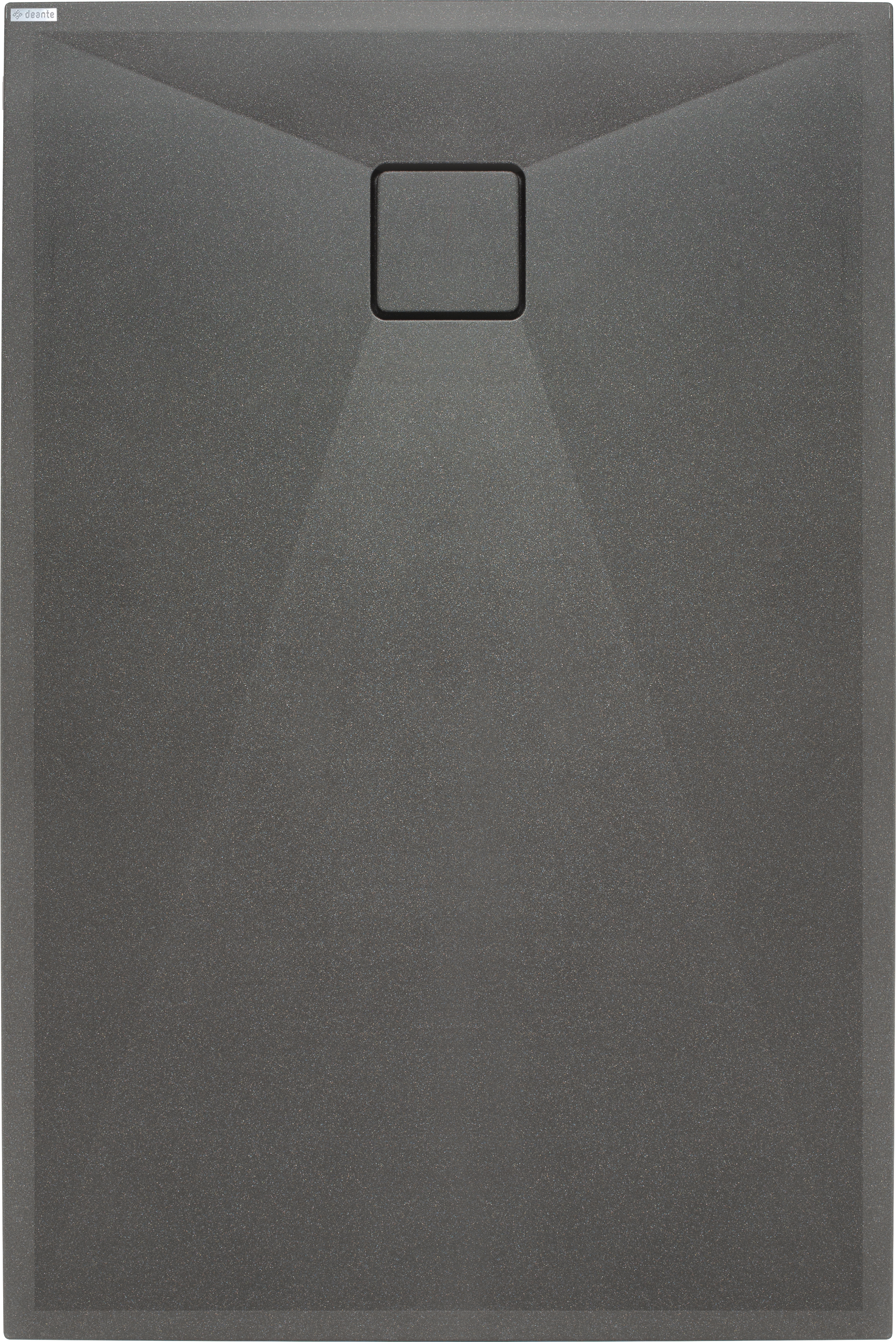 Deante Correo plato de ducha rectangular 140x90 cm antracita KQRT47B