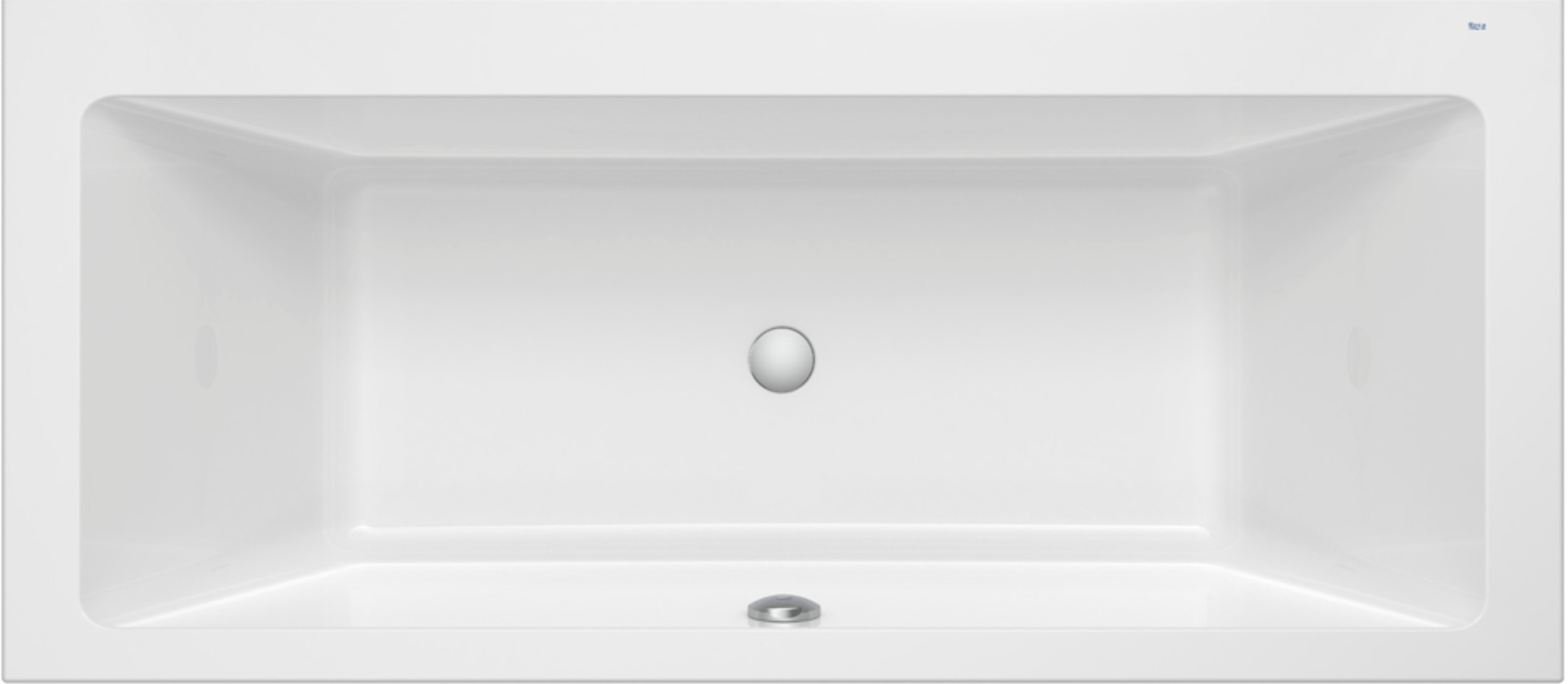 Roca Vythos bañera rectangular 170x80 cm blanco A248555000