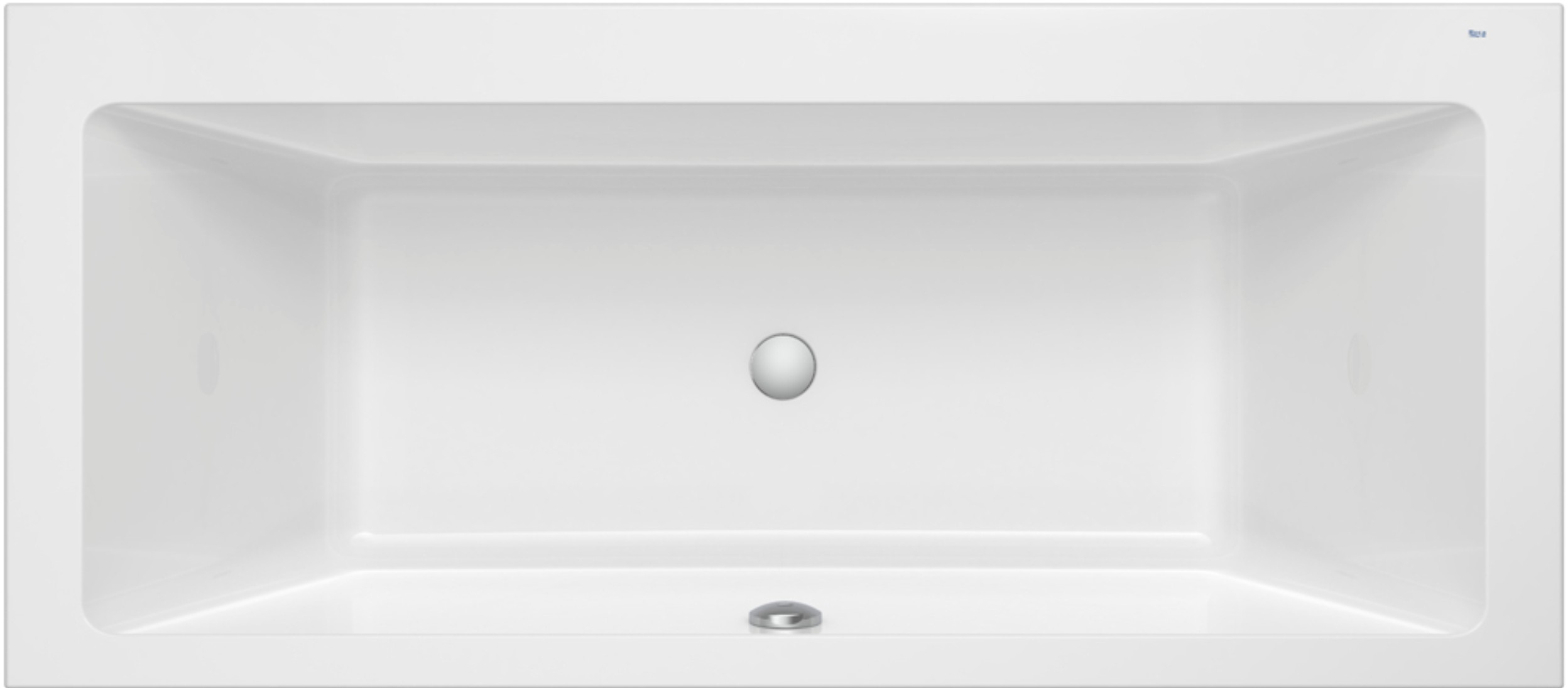 Roca Vythos bañera rectangular 160x75 cm blanco A248553000