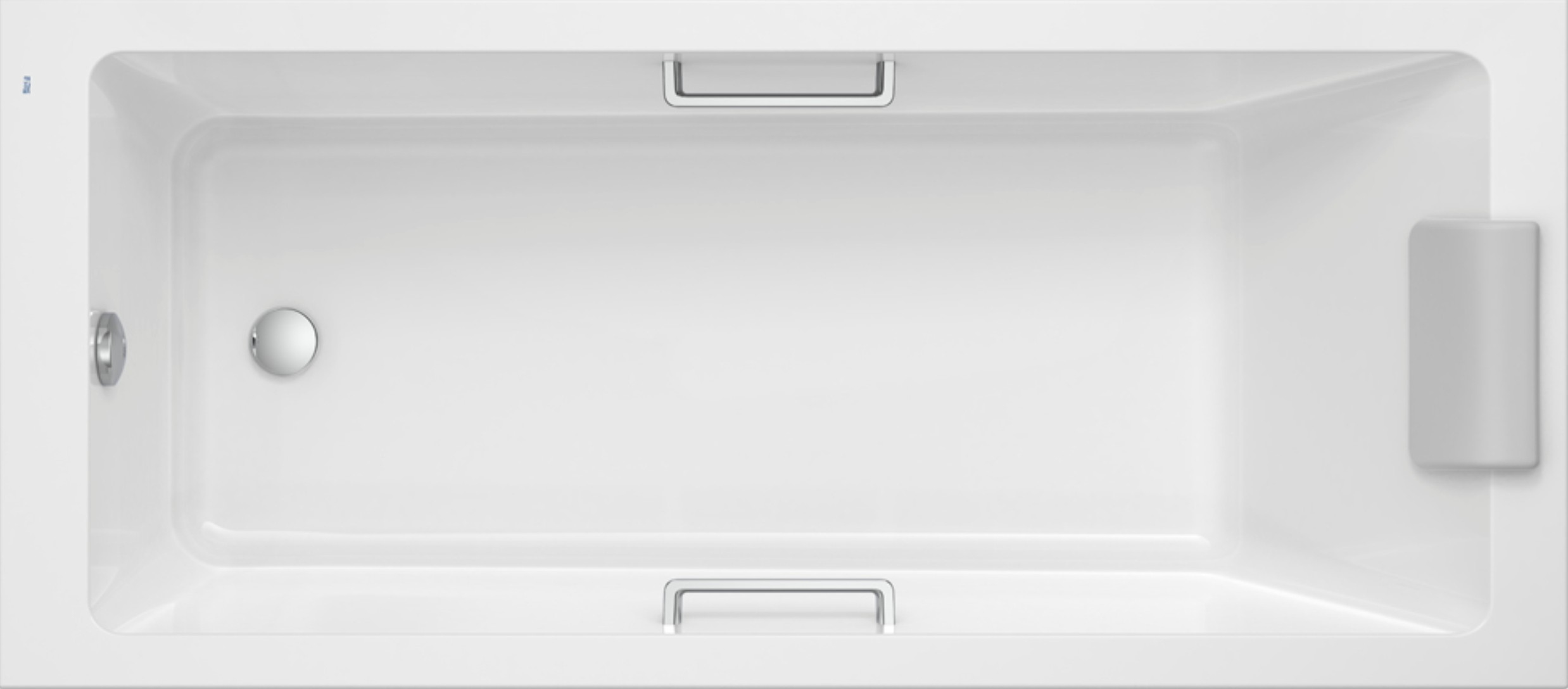 Roca Vythos bañera rectangular 140x70 cm blanco A248547000