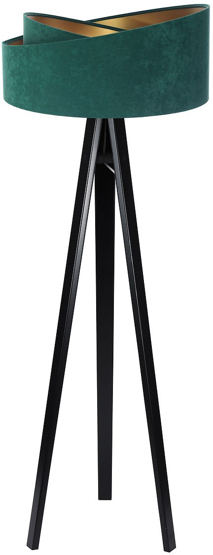 BPS Koncept Galaxy lámpara de pie 1x60 W negro-verde-oro 060P-003CZ