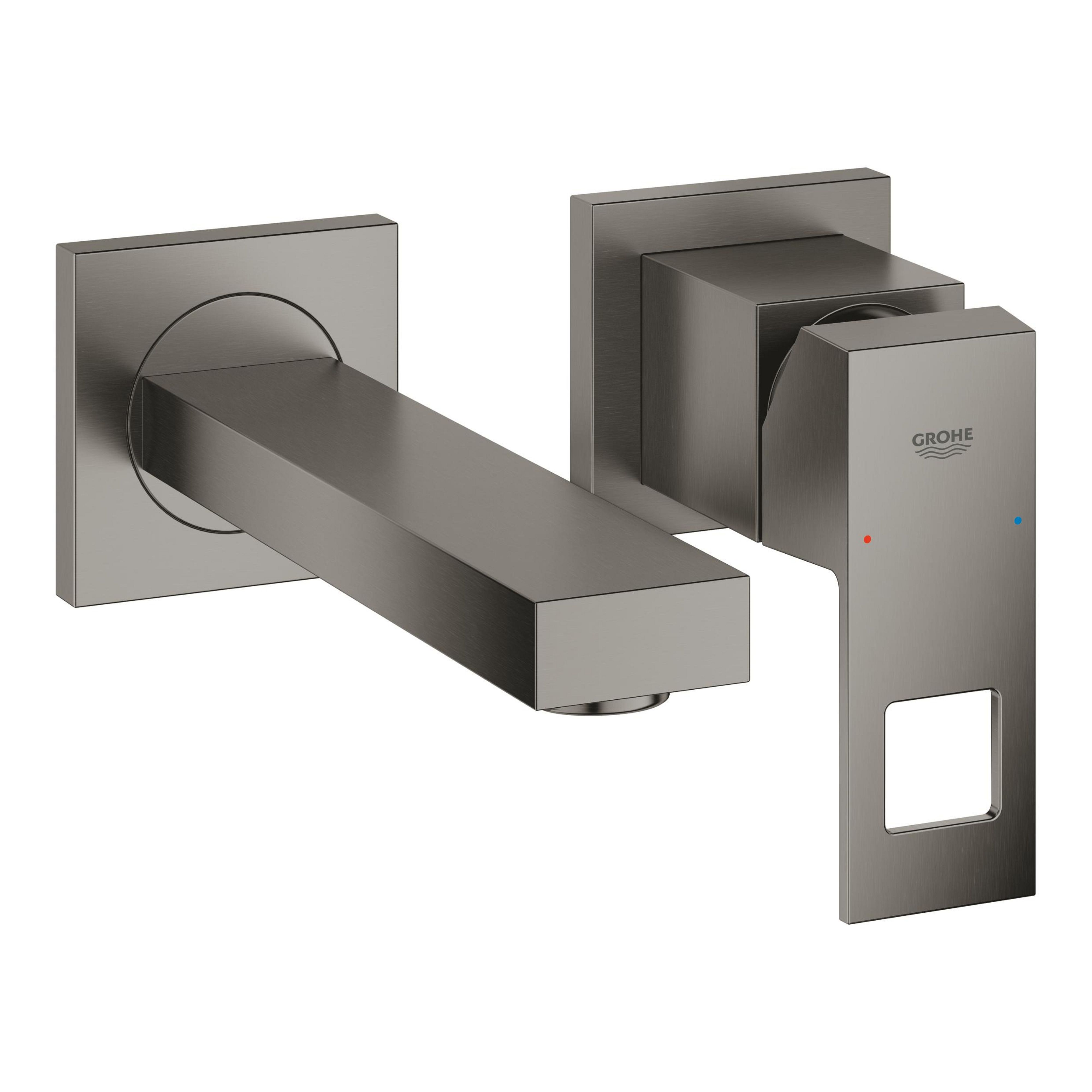 Grohe Eurocube grifo para lavabo empotrado Brushed Hard Graphite 19895AL0