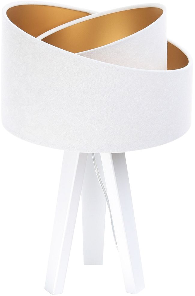 BPS Koncept Galaxy lámpara de sobremesa 1x60 W blanco-oro 060S-062W