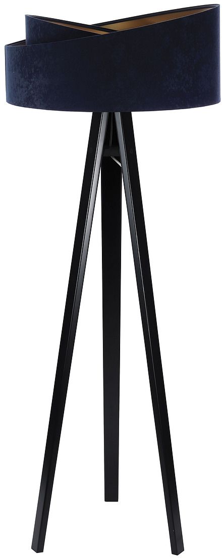 BPS Koncept Galaxy lámpara de pie 1x60 W negro-oro-azul 060P-044CZ