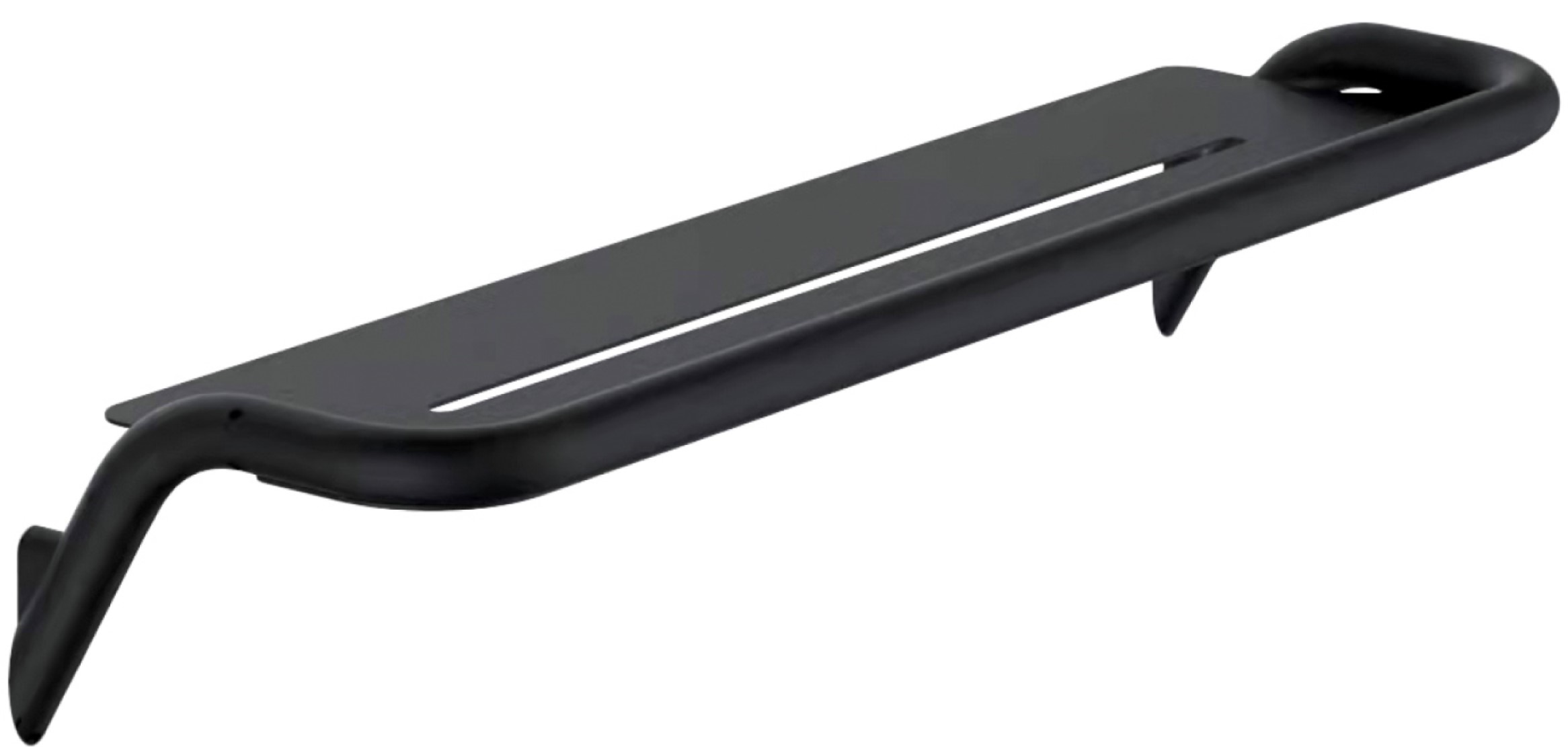 Deante Silia estante de baño 43.6 cm negro ADIN511
