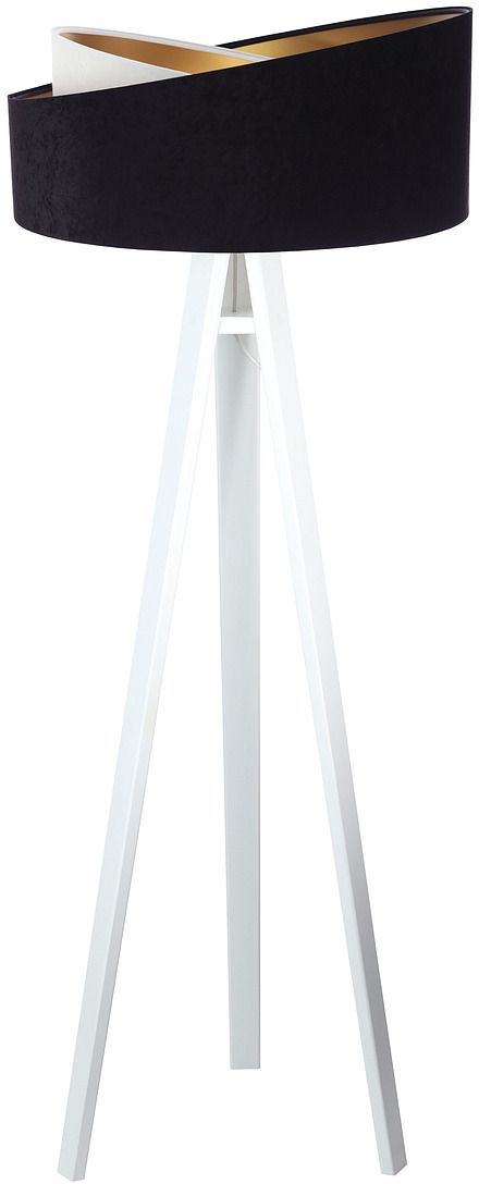 BPS Koncept Galaxy lámpara de pie 1x60 W blanco-negro-oro 060P-025W