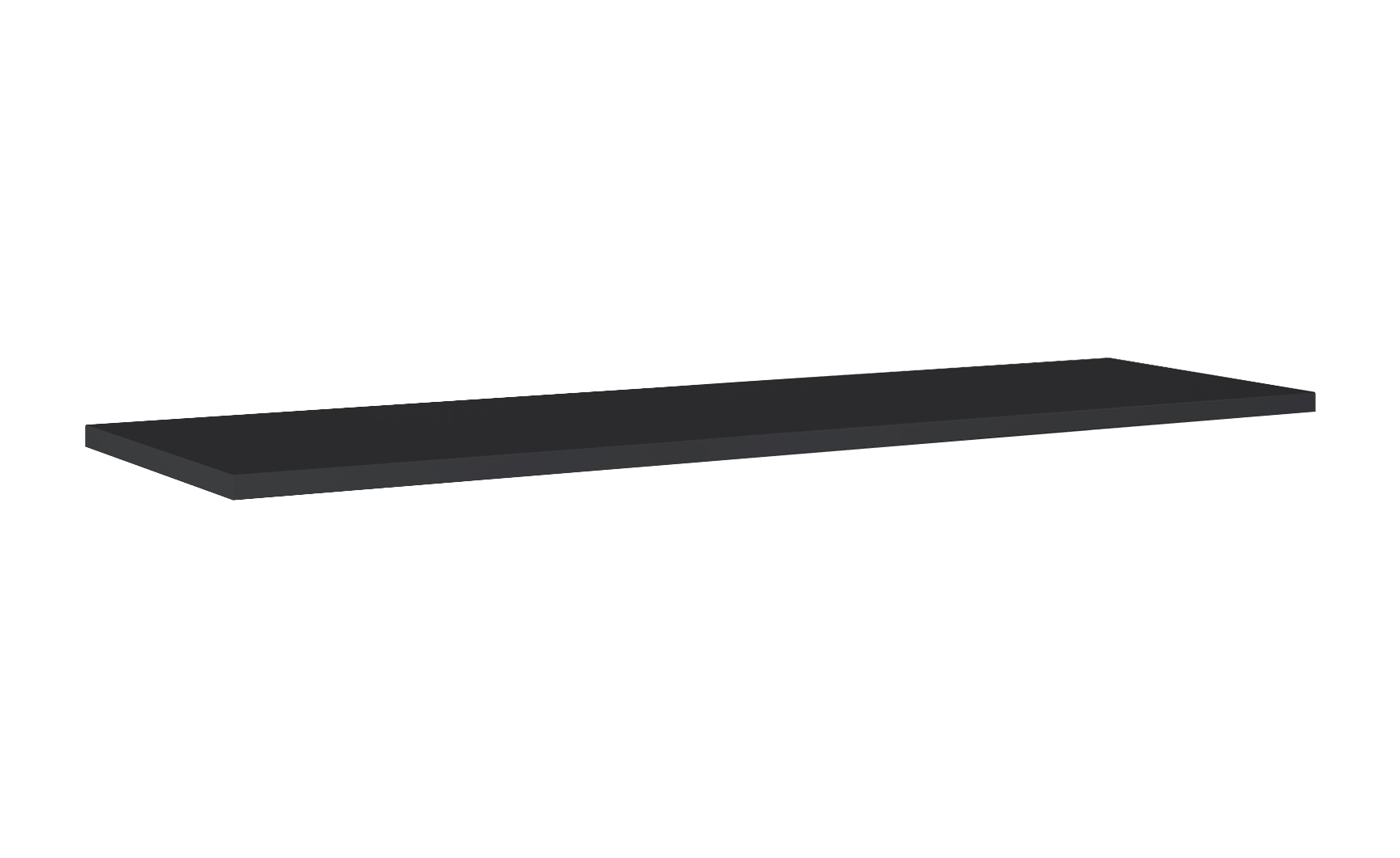 Oltens Vernal encimera sobre armario 160.6x46.4 cm negro 63008300