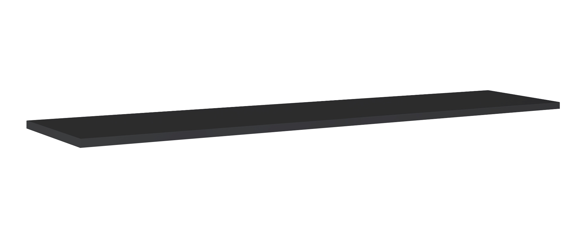 Oltens Vernal encimera sobre armario 200.6x46.4 cm negro 63010300