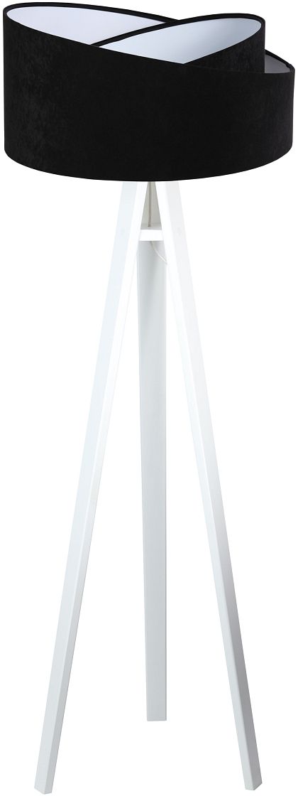 BPS Koncept Galaxy lámpara de pie 1x60 W blanco-negro 060P-007W