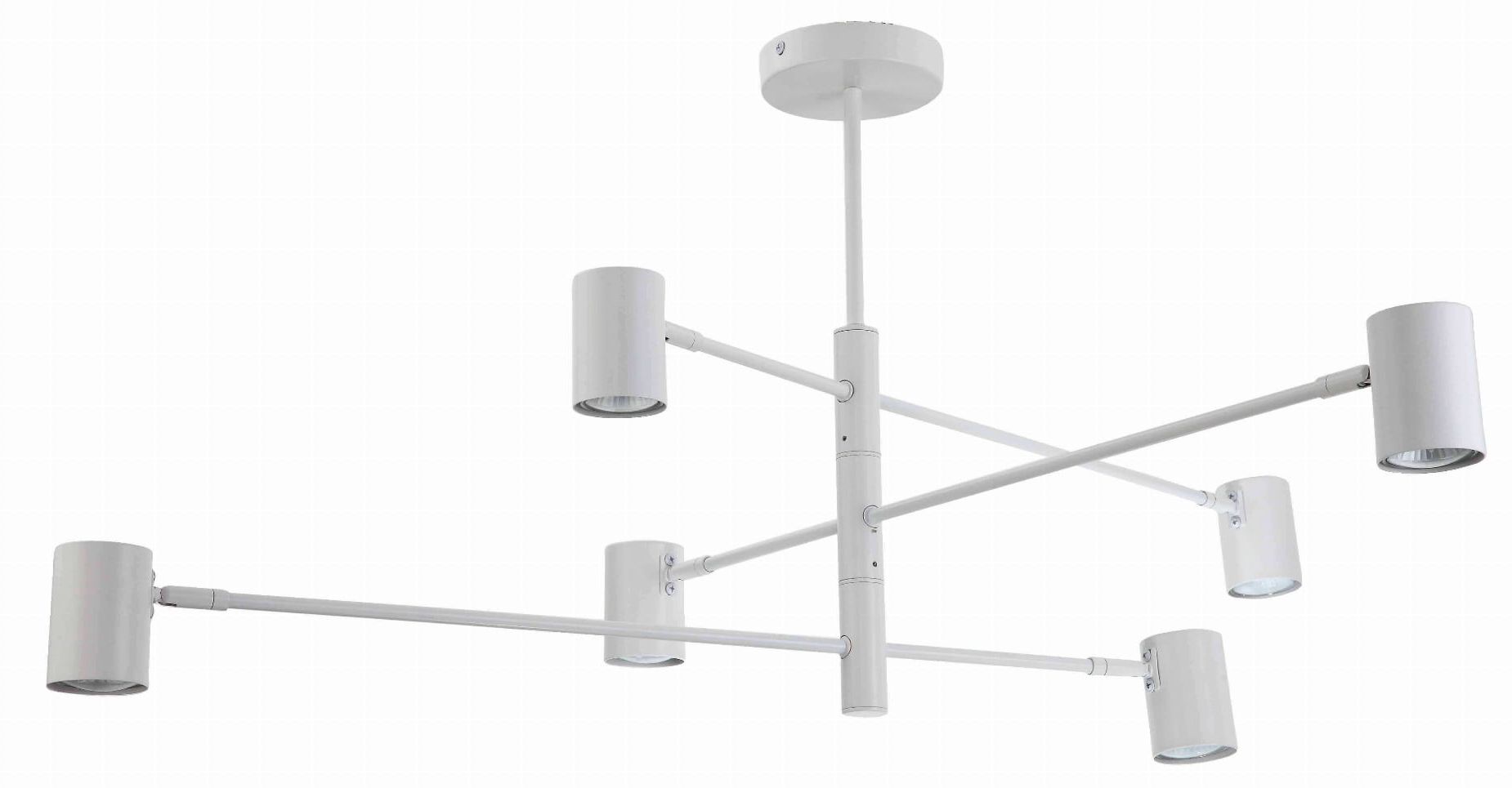 Light Prestige Snow lámpara de techo 6x50 W blanco LP-731/6PWH