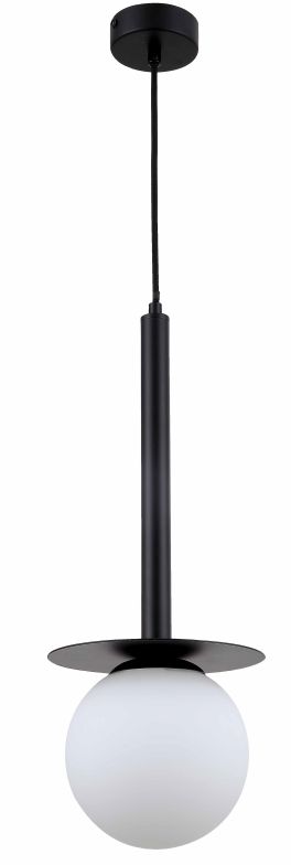 Light Prestige Roma lámpara colgante 1x40 W blanco-negro LP-1345/1PBK