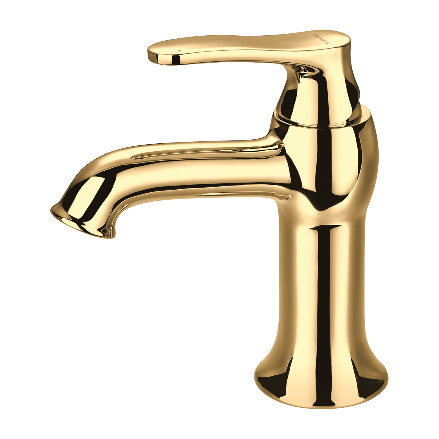 Omnires Art Deco grifo para lavabo de pie oro AD5110GL