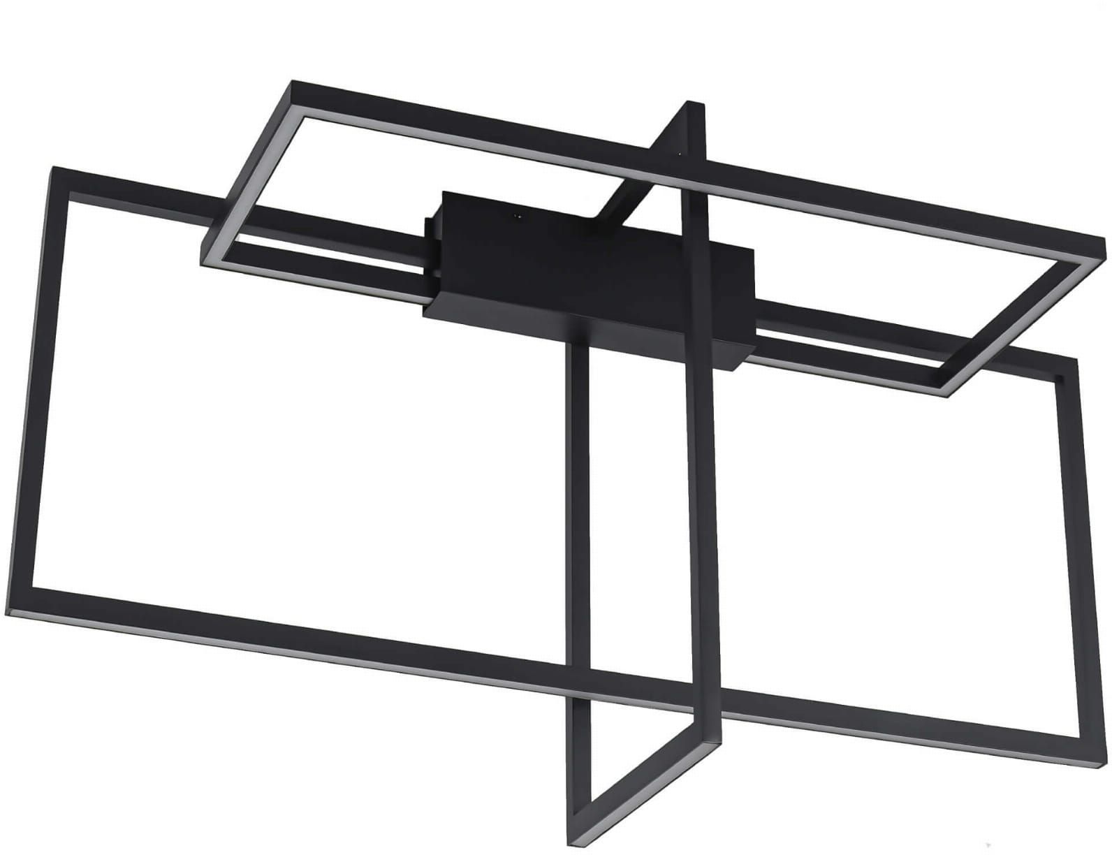 Light Prestige Frame 3D lámpara de techo 5x60 W negro LP-980/3D3BK