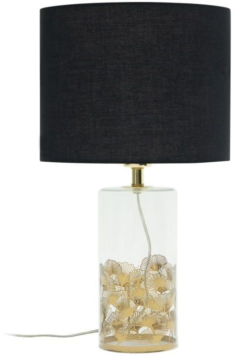 Light Prestige Sunflower lámpara de sobremesa 1x40 W negro-oro LP-818/1TBK