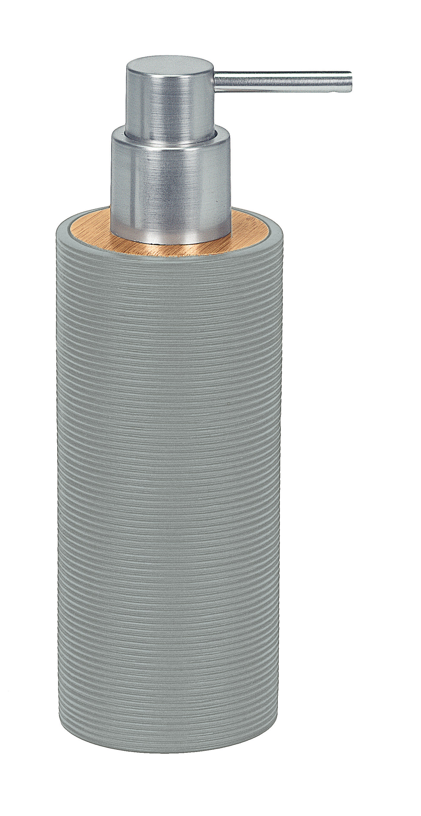 Kleine Wolke Kyoto dispensador de jabón 300 ml madera-gris 5079977854