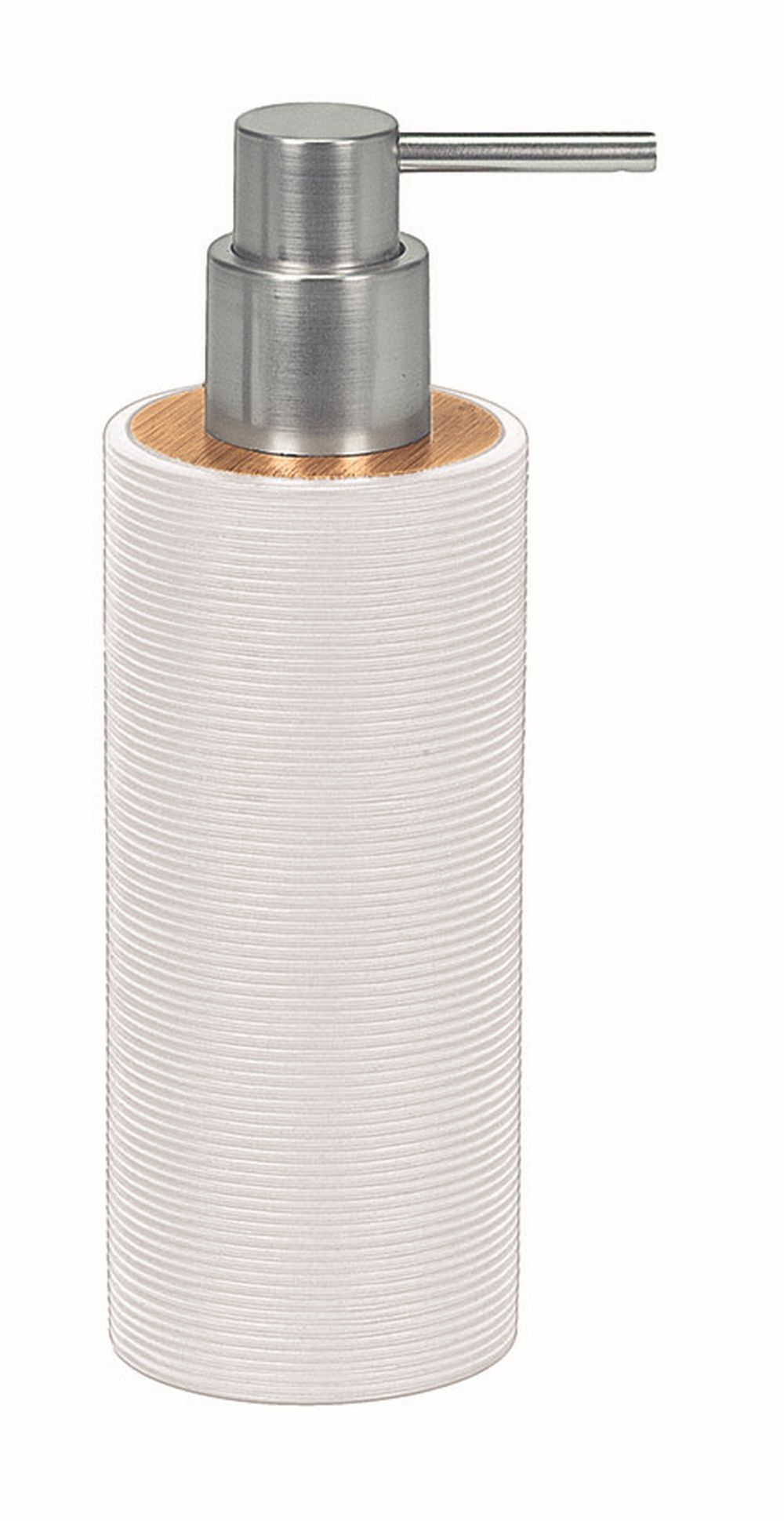 Kleine Wolke Kyoto dispensador de jabón 300 ml madera-blanco 5079100854