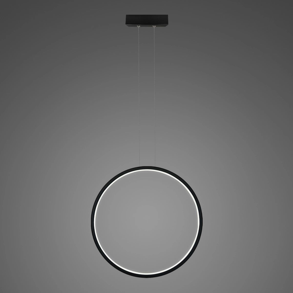 Altavola Design Ledowe Okręgi lámpara colgante 1x32 W negro LA073/X_60_in_3k_32W_black