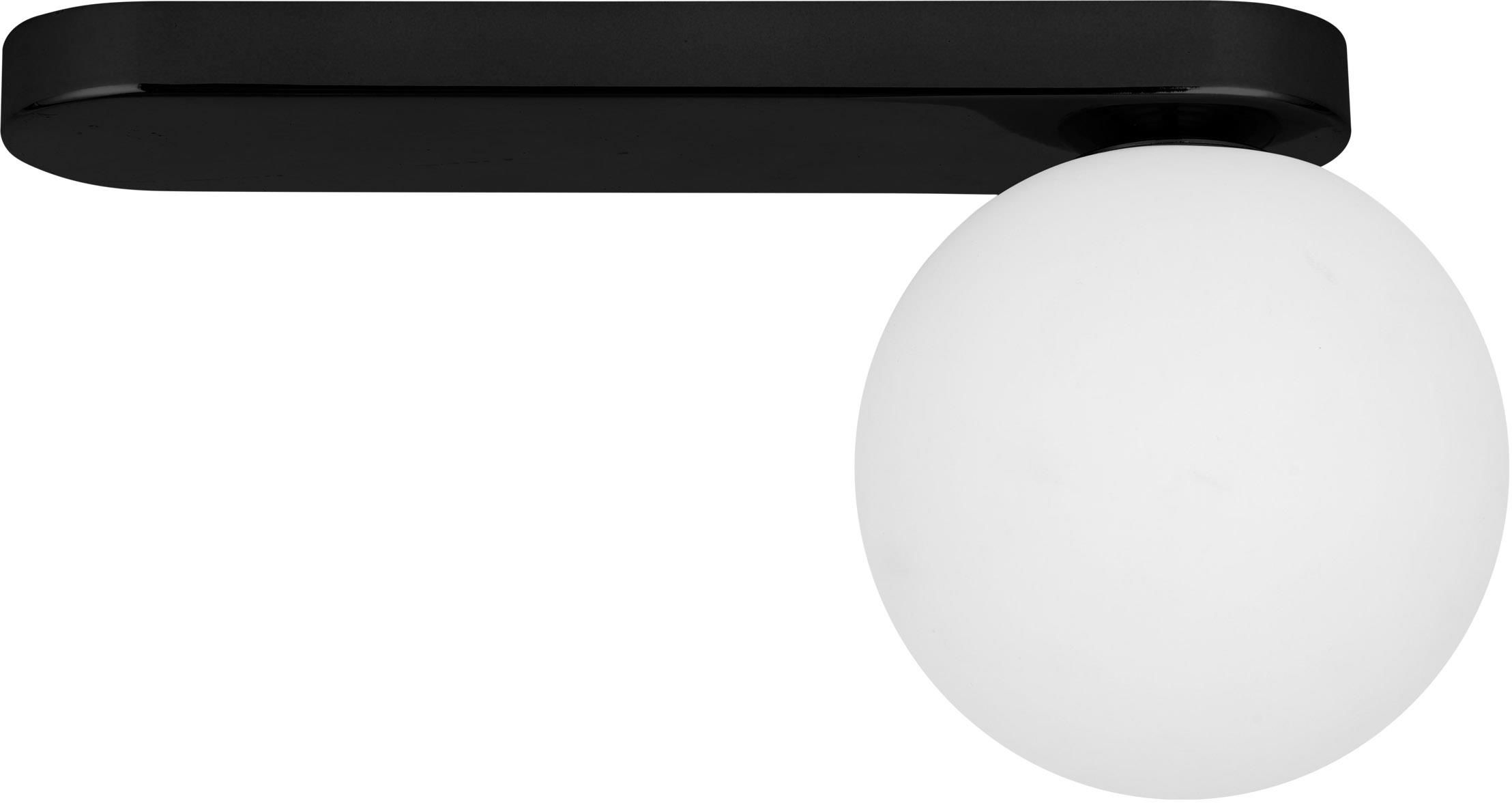 TK Lighting Bianca Black lámpara de techo 1x6 W blanco-negro 5684